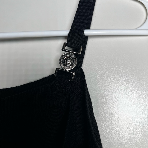 Vintage 90’s Versace Jeans Couture Knit Mini Dress - Size Medium - Picture 2 of 6